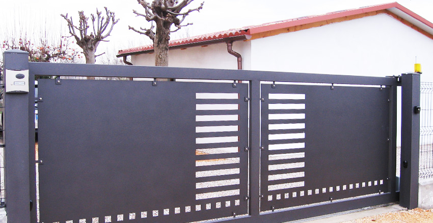 portones metalicos modernos en bucaramanga, medellin, barranquilla, cali, tunja, cartagena