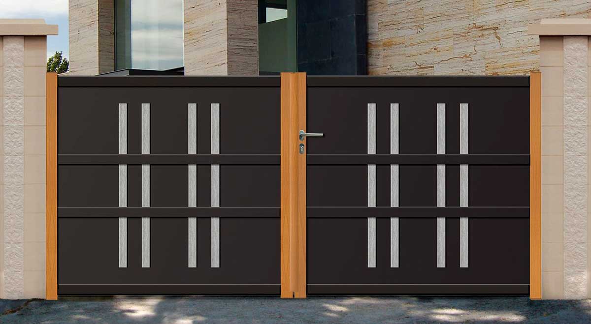 portones modernos metalicos bucaramanga, medellin, cali, tunja, armenia, bogota, barranquilla