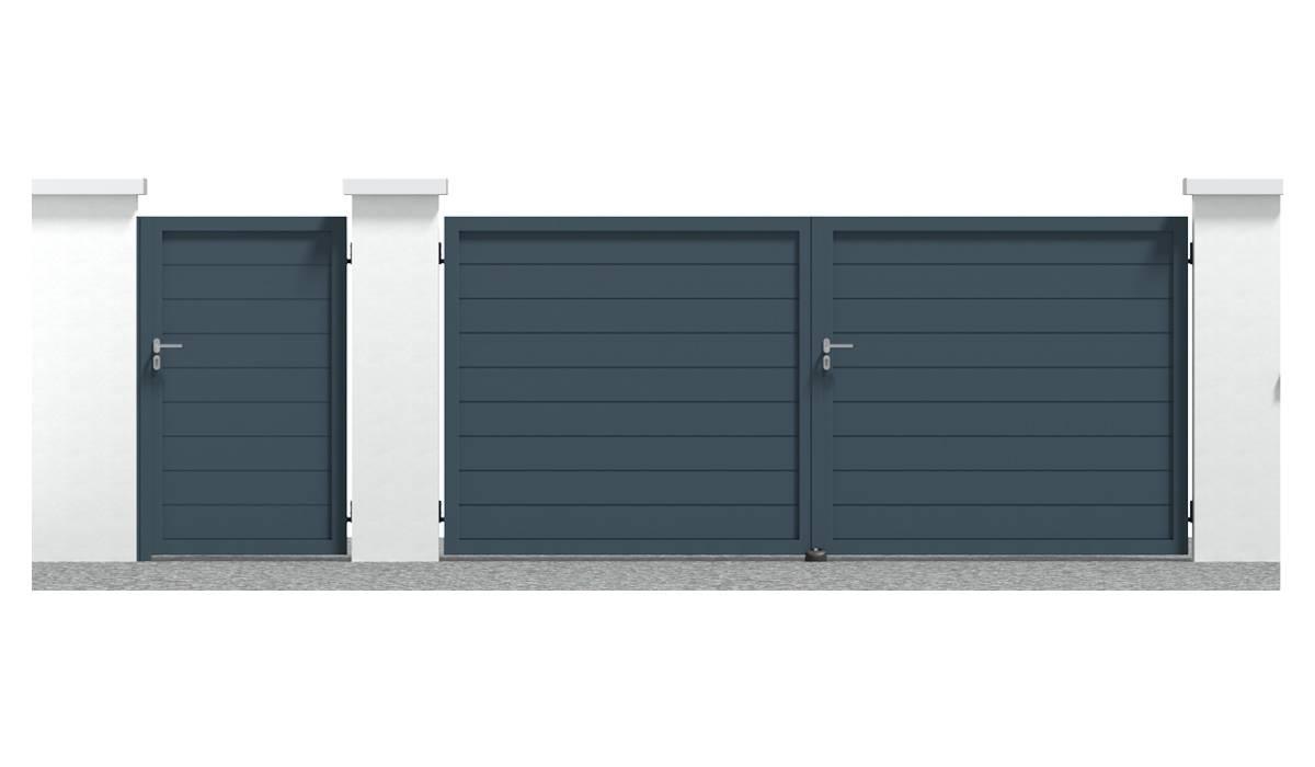 puertas y portones metalicos modernos en bogota, bucaramanga, medellin, valledupar, cali, barranquilla